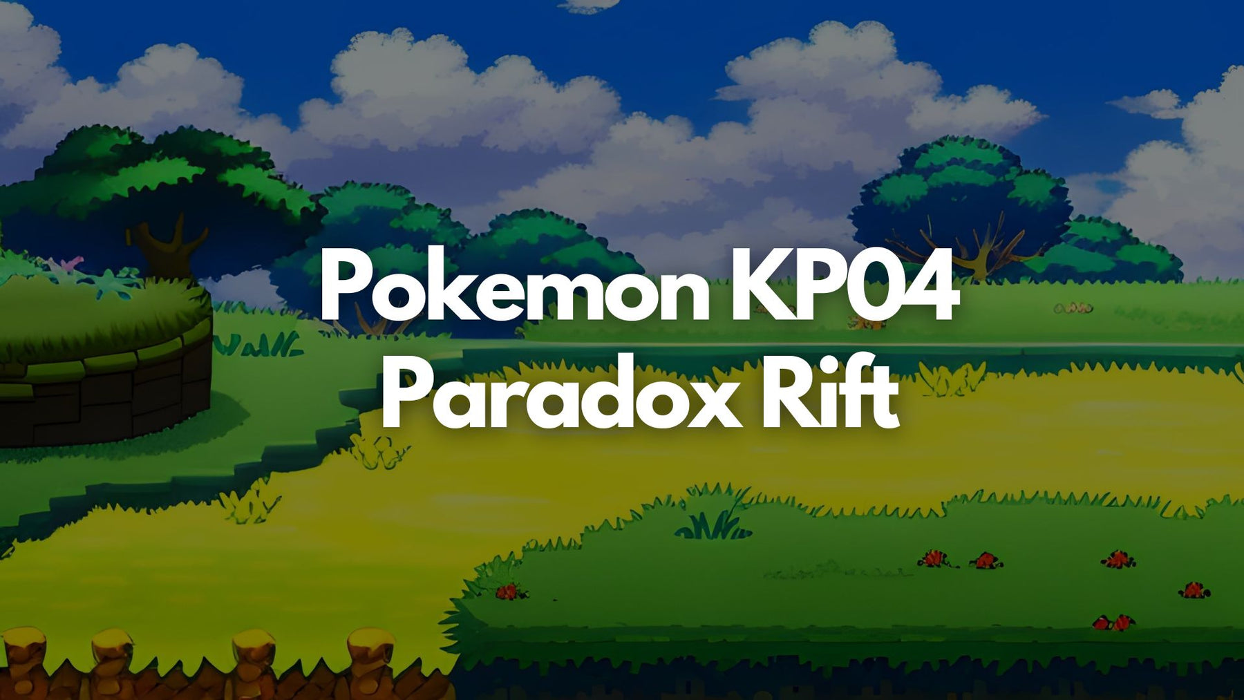 Pokemon KP04 Paradox Rift