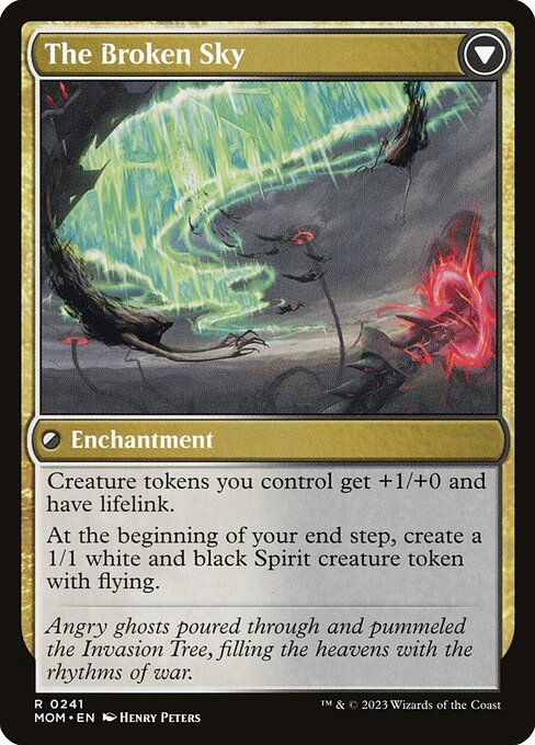 Invasion of Tolvada // The Broken Sky - Back Face