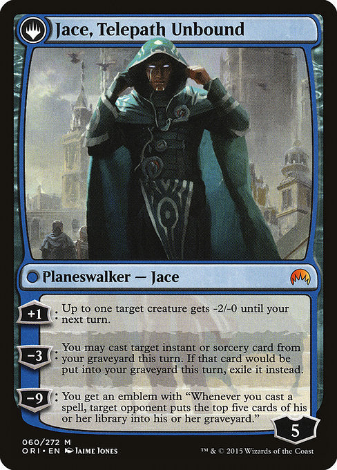 Jace, Vryn's Prodigy // Jace, Telepath Unbound - Back Face