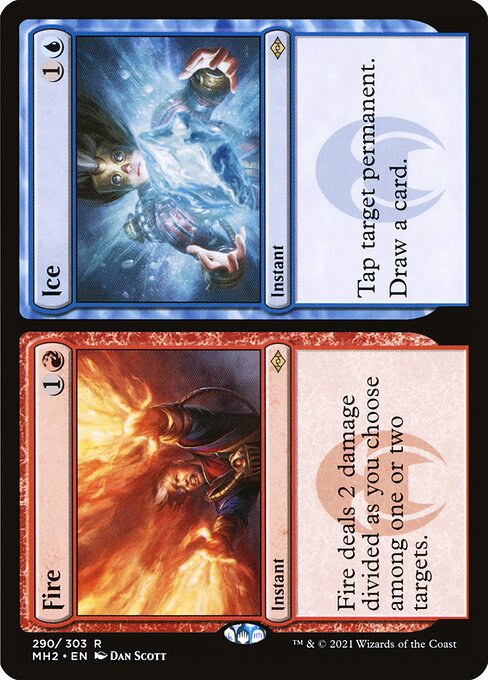 Fire // Ice - Back Face