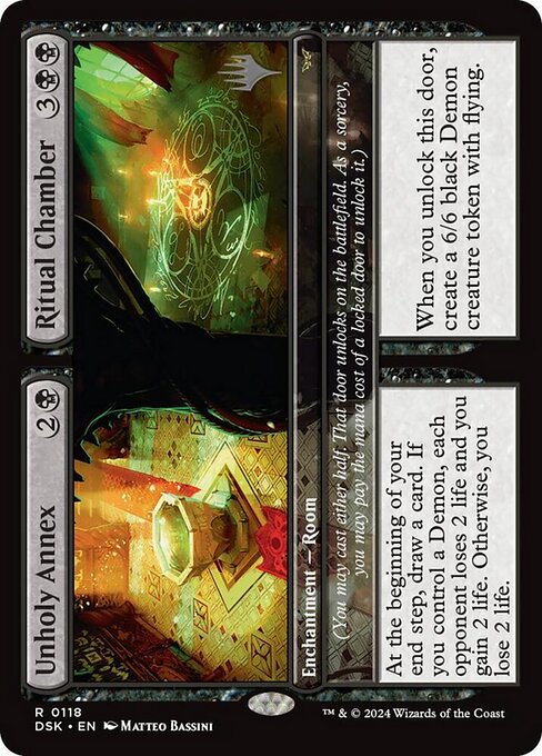 Unholy Annex // Ritual Chamber - Back Face