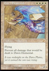Dawn Elemental SCG-7 Rare Englisch