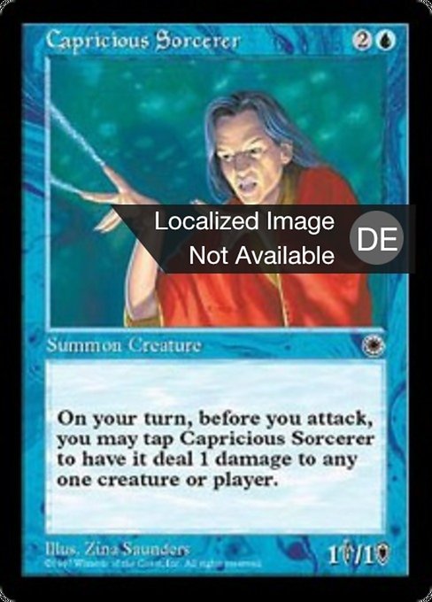 Magic: Capricious Sorcerer