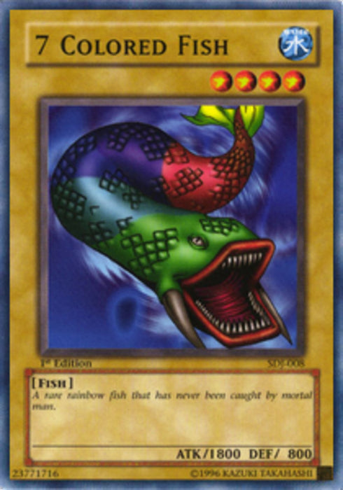 7 Colored Fish SDJ-EN008 Common Englisch