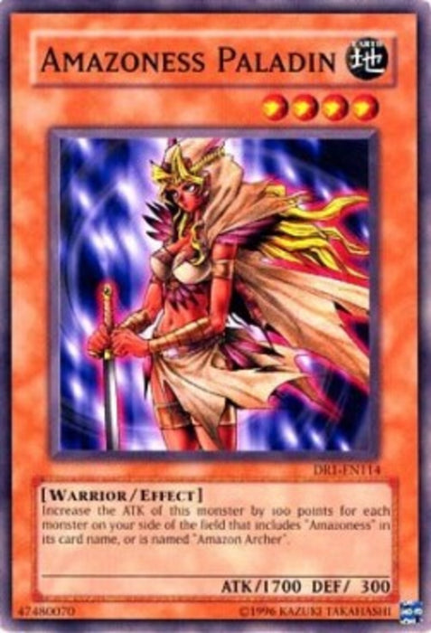Amazoness Paladin DR1-EN114 Common Englisch