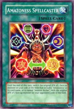 Amazoness Spellcaster DR1-EN139 Common Englisch