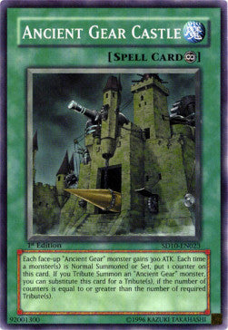 Ancient Gear Castle SD10-EN023 Common Englisch