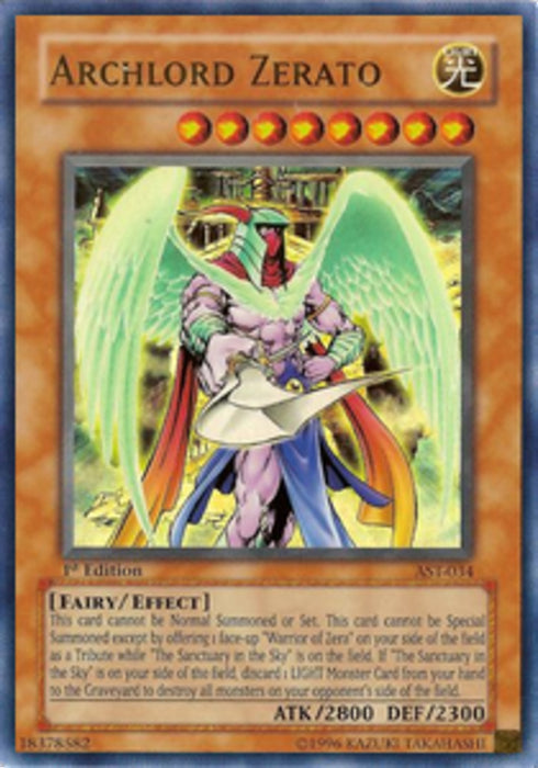 Archlord Zerato AST-FR034 Ultra Rare Französisch