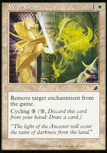 Wipe Clean SCG-26 Common Englisch