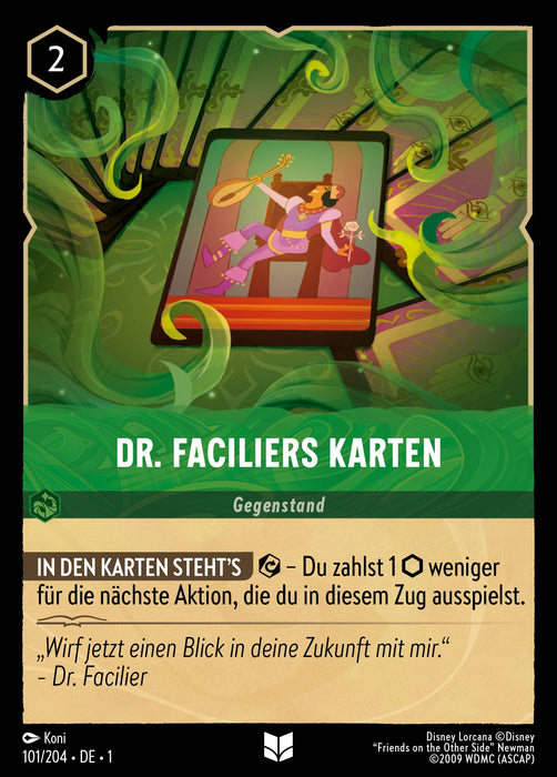 Dr. Faciliers Karten 1TFC-101 Uncommon Deutsch