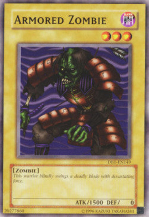 Armored Zombie DB1-EN149 Common Englisch