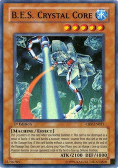 B.E.S. Crystal Core (V.1) CRV-EN021 Super Rare Englisch