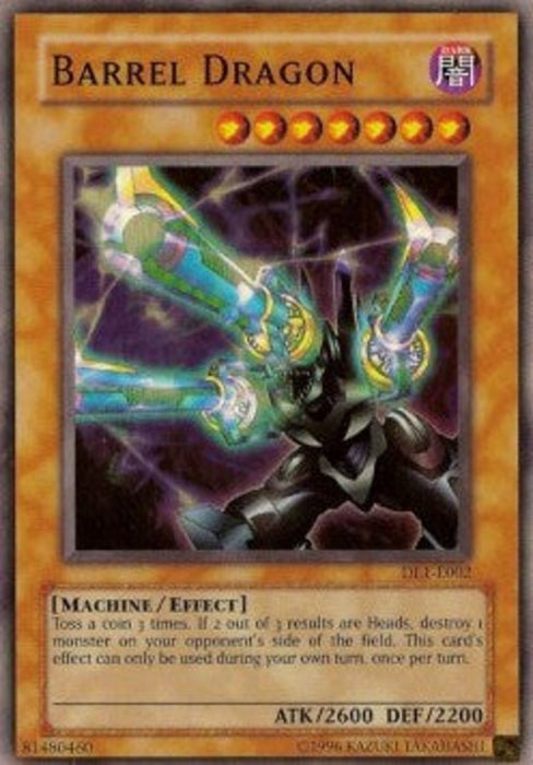 Barrel Dragon DL1-ENE002 Super Rare Englisch