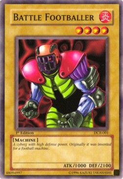 Battle Footballer (V.1) DCR-EN001 Common Englisch