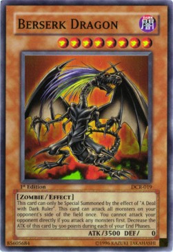 Berserk Dragon (V.1) DCR-EN019 Super Rare Englisch