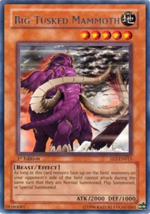 Big-Tusked Mammoth (V.1) FET-EN015 Rare Englisch