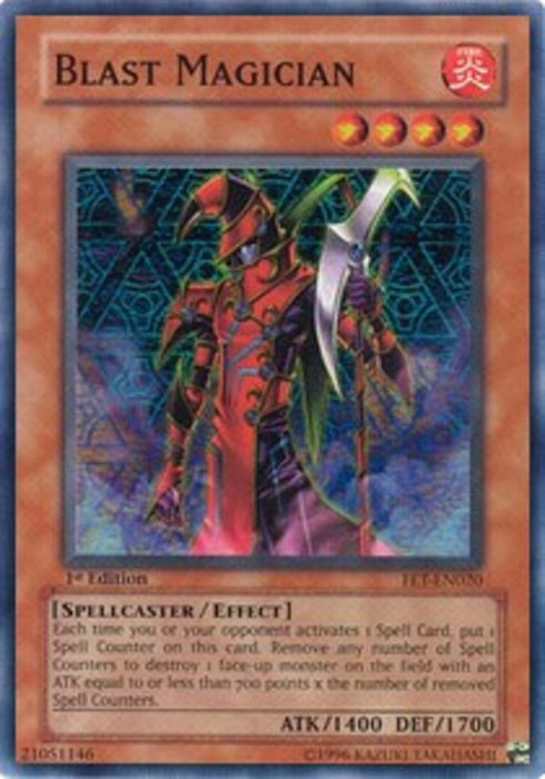 Blast Magician (V.1) FET-EN020 Super Rare Englisch
