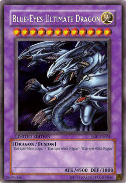 Blue-Eyes Ultimate Dragon (V.1) JUMP-EN005 Secret Rare Englisch