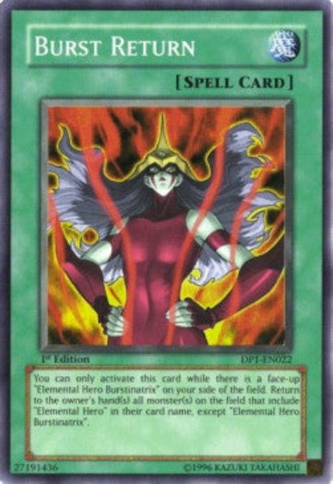Burst Return DP1-EN022 Super Rare Englisch