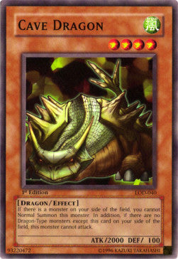 Cave Dragon (V.1) LOD-EN040 Common Englisch