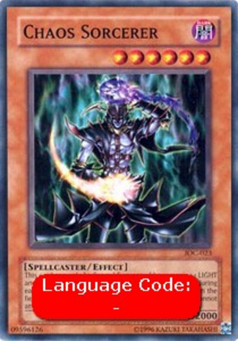 Chaos Sorcerer (V.1) IOC-EN023 Common Englisch