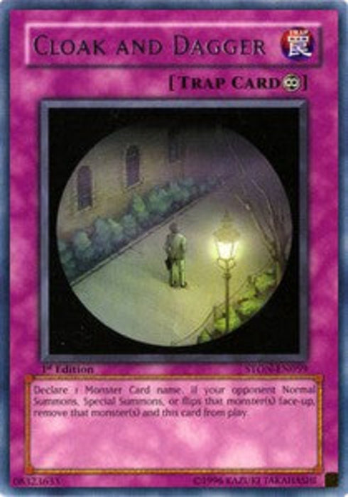 Cloak and Dagger (V.1) STON-EN059 Rare Englisch