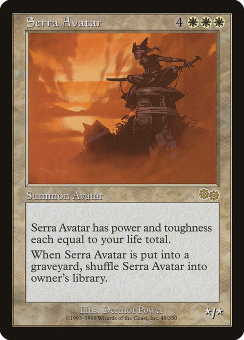 Serra Avatar USG-45 Rare Englisch