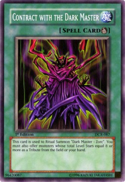 Contract with the Dark Master (V.1) DCR-EN087 Common Englisch