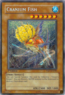 Cranium Fish TAEV-EN083 Secret Rare Englisch