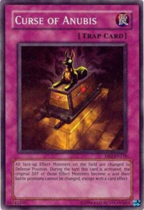 Curse of Anubis DR2-EN218 Super Rare Englisch