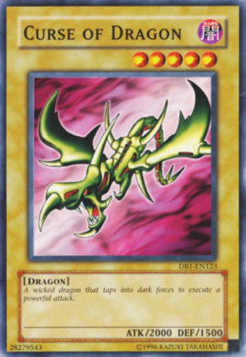 Curse of Dragon DB1-EN123 Common Englisch