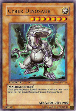 Cyber Dinosaur JUMP-EN024 Ultra Rare Englisch
