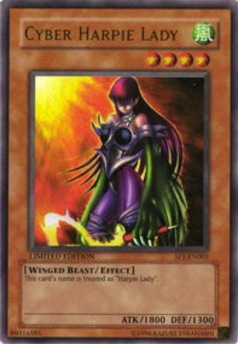 Cyber Harpie Lady SP1-EN001 Ultra Rare Englisch