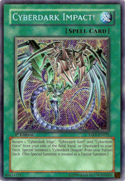 Cyberdark Impact! TAEV-EN054 Secret Rare Englisch