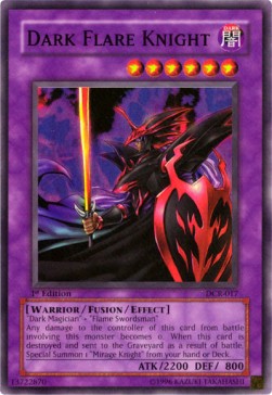 Dark Flare Knight (V.1) DCR-EN017 Super Rare Englisch