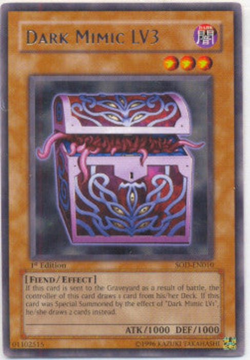 Dark Mimic LV3 (V.1) SOD-EN010 Rare Englisch