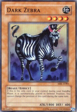 Dark Zebra (V.1) MRL-EN084 Common Englisch