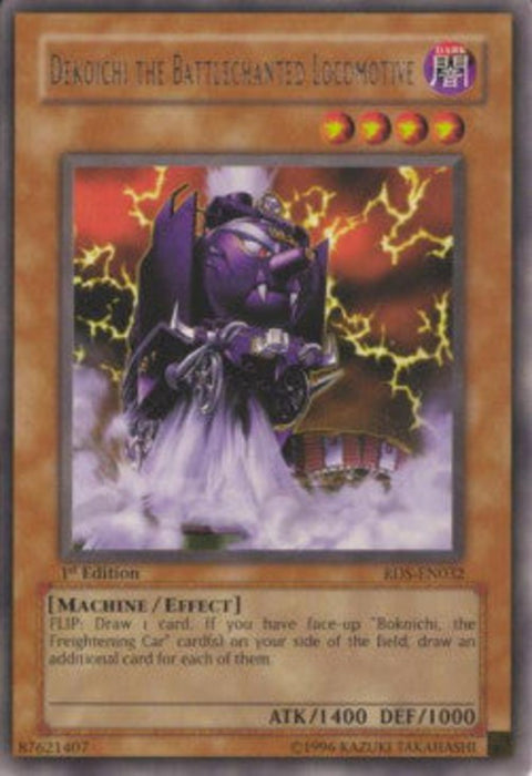 Dekoichi the Battlechanted Locomotive (V.1) RDS-EN032 Rare Englisch