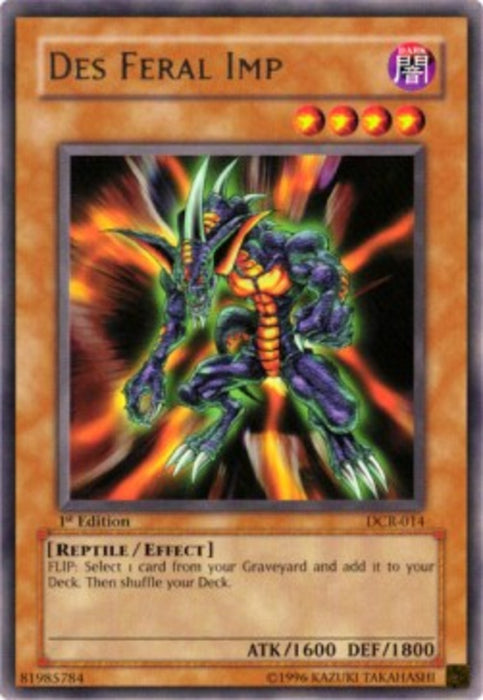 Des Feral Imp (V.1) DCR-EN014 Rare Englisch