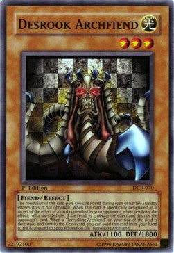 Desrook Archfiend (V.1) DCR-EN070 Common Englisch