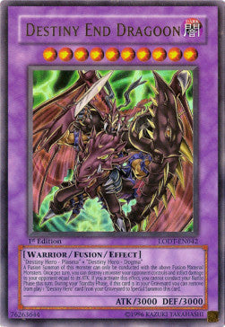 Destiny End Dragoon (V.1) LODT-EN042 Ultra Rare Englisch
