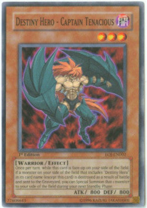 Destiny HERO - Captain Tenacious EOJ-EN002 Common Englisch