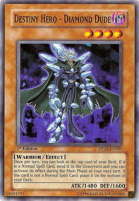 Destiny HERO - Diamond Dude DP05-EN003 Common Englisch