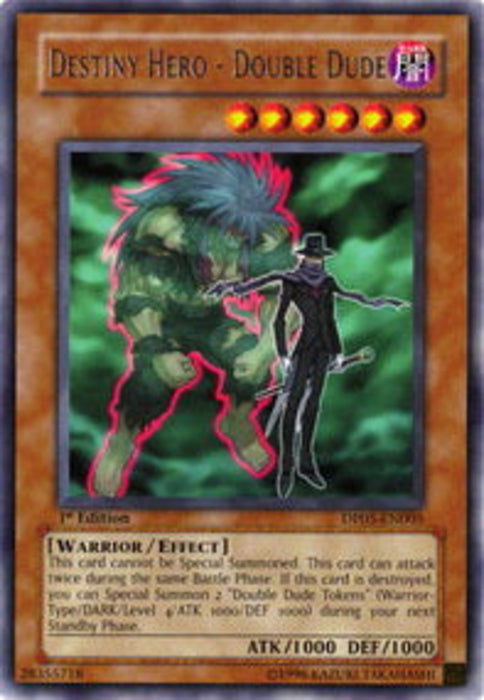Destiny HERO - Double Dude DP05-EN005 Rare Englisch