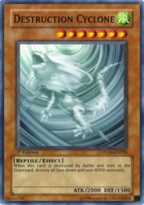 Destruction Cyclone STON-EN028 Common Englisch