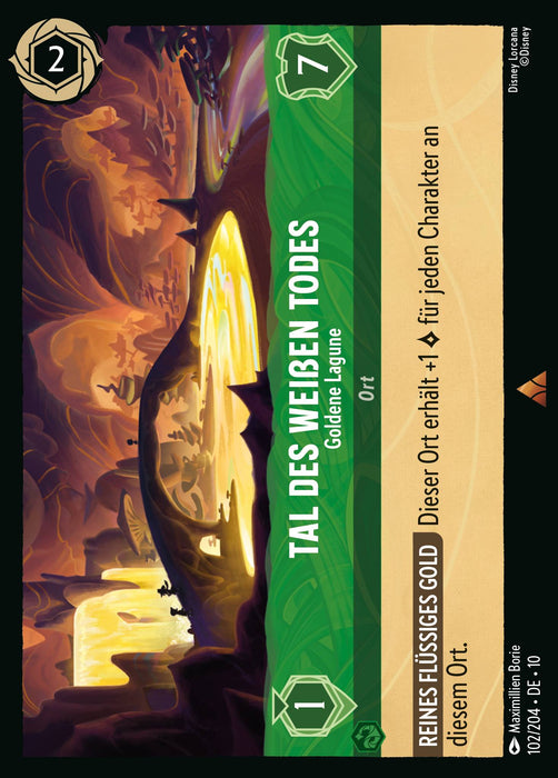 Tal des weißen Todes - Goldene Lagune 10WHI-102 Rare Deutsch