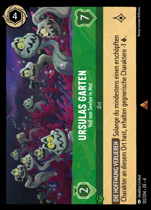 Ursulas Garten - Voll von Seelen in Not 4URS-102 Rare Deutsch