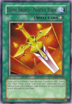 Divine Sword - Phoenix Blade CP04-EN008 Rare Englisch