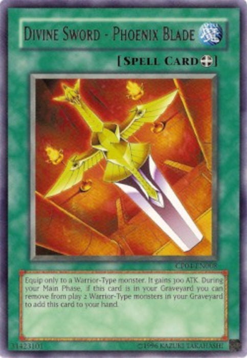 Divine Sword - Phoenix Blade CP04-EN008 Rare Englisch