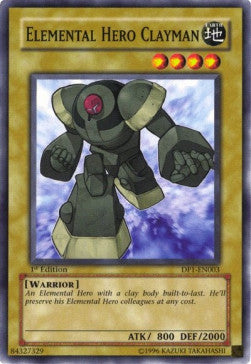 Elemental HERO Clayman DP1-EN003 Common Englisch